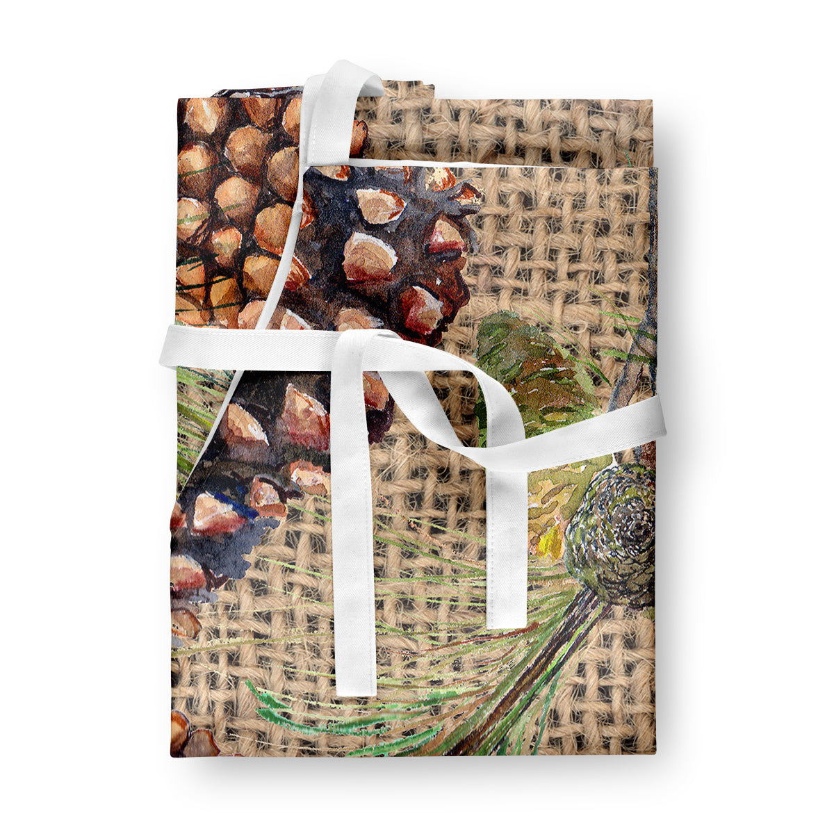 Pine Cones  Apron by Caroline's Treasures