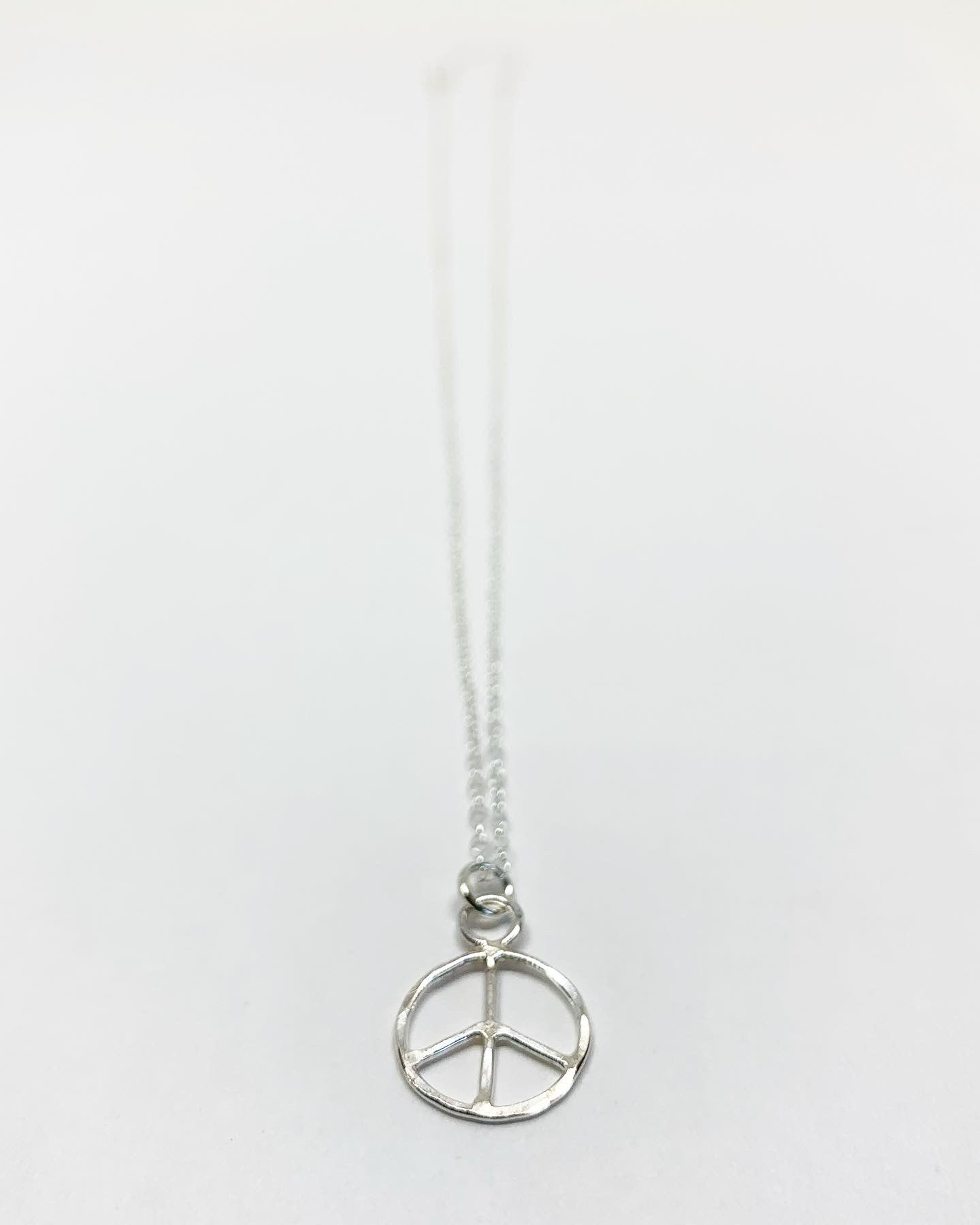 Peace Sign Necklace - Small by Jennifer Cervelli Jewelry