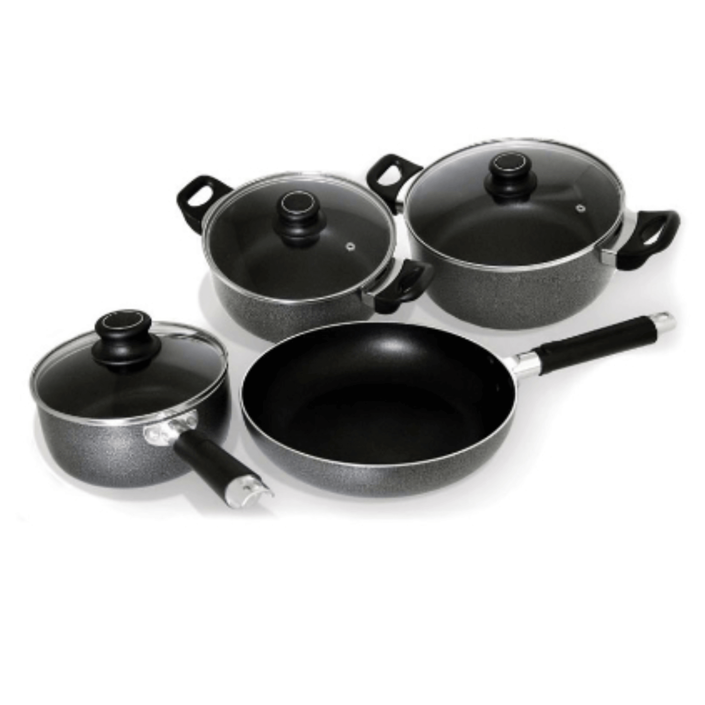 Better Chef 7-Piece Aluminum Non-Stick Cookware Set by Jupiter Gear Home