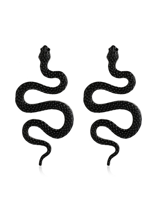 Snake Shape Earrings Accessories by migunica