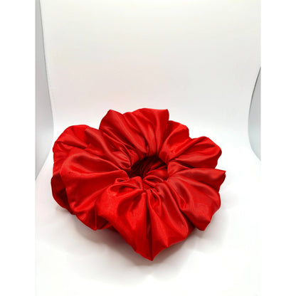 Red Silk Scrunchie by Enchanted Scrunch