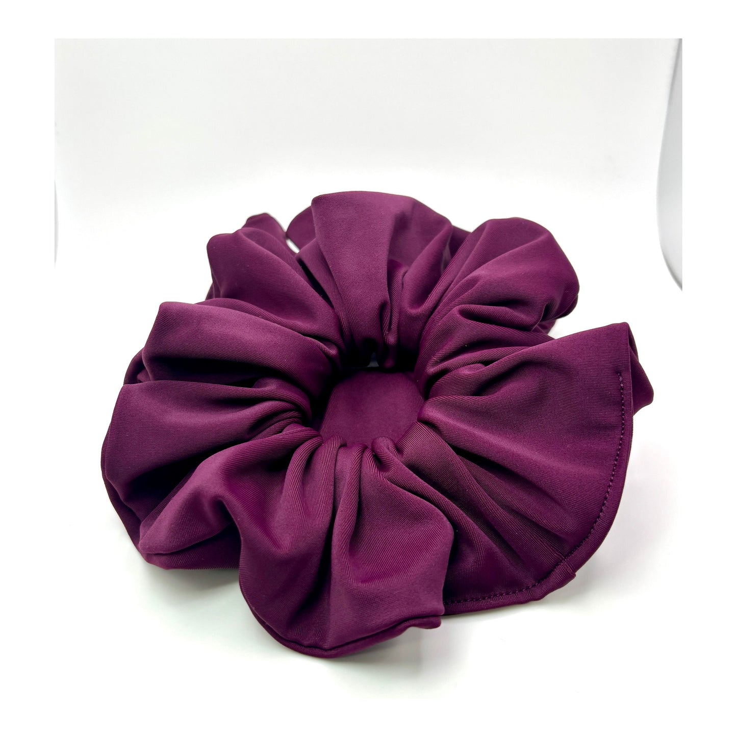 Plum Spandex Scrunchie by Enchanted Scrunch