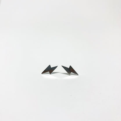 Mini Lightning Bolt Stud Earrings by Jennifer Cervelli Jewelry