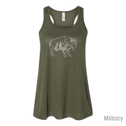 Buffalo Tank Top by 208 Tees