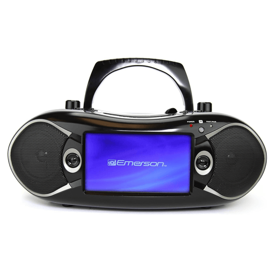 Emerson 7" Bluetooth DVD Boombox with AMFM Radio & Digital TV by Jupiter Gear Home