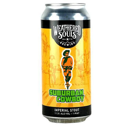 Weathered Souls Brewing - 'Suburban Cowboy' Imperial Stout (16OZ) by The Epicurean Trader