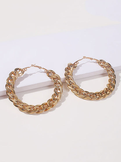 Original Cool Statement Chain Earrings by migunica