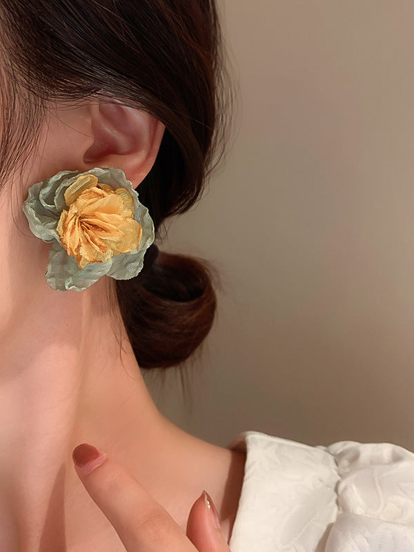 Urban Floral Earrings Accessories by migunica