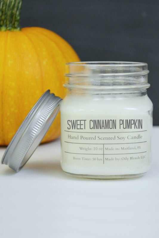 Fall Scented Candles - 50 Hour Burn Time - Sampler