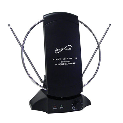 Supersonic HDTV Digital Amplified Indoor Antenna (SC-605) by Jupiter Gear Home