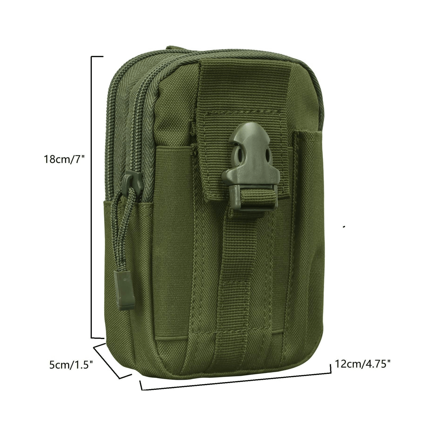 Tactical MOLLE Pouch & Waist Bag for Hiking & Outdoor Activities by Jupiter Gear