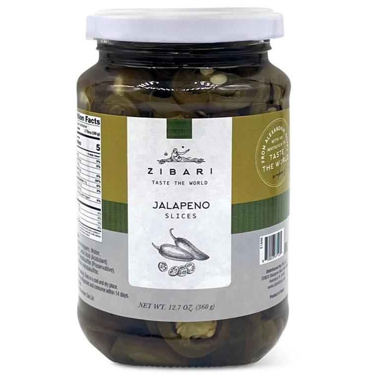 Zibari Foods - Jalapeno Slices (360G) by The Epicurean Trader