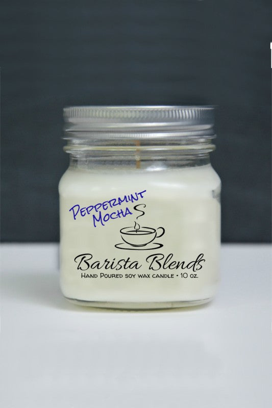 Peppermint Mocha Soy Wax Candle