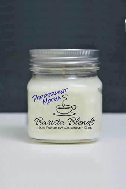 Peppermint Mocha Soy Wax Candle