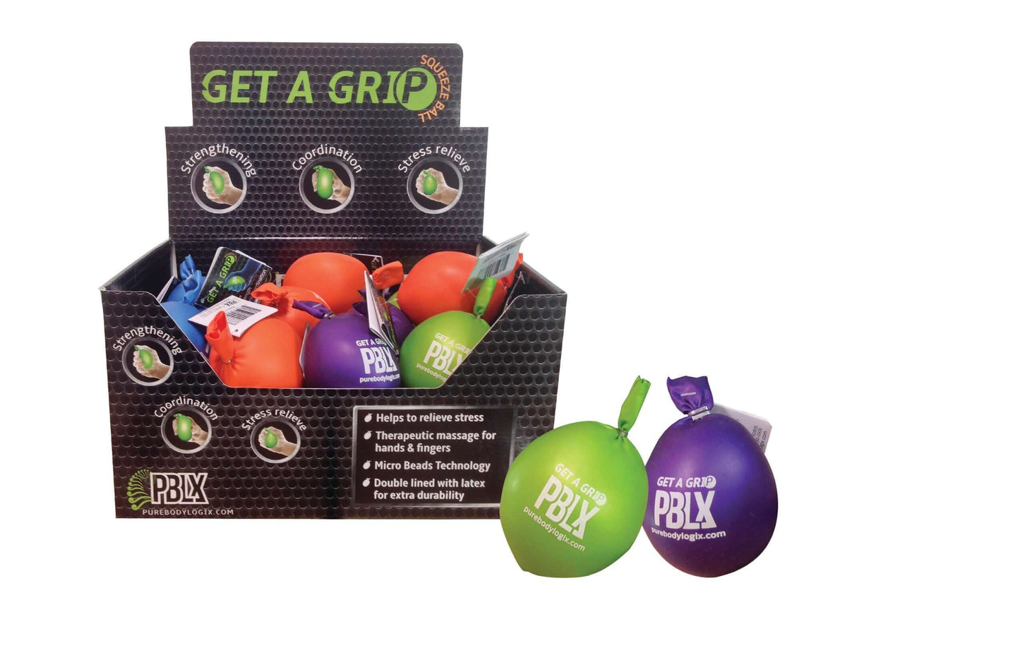 PBLX Grip Balls by Jupiter Gear