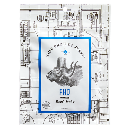 Side Project Jerky - 'Pho Flavored' Beef Jerky (2OZ) by The Epicurean Trader