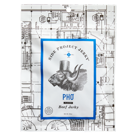 Side Project Jerky - 'Pho Flavored' Beef Jerky (2OZ) by The Epicurean Trader