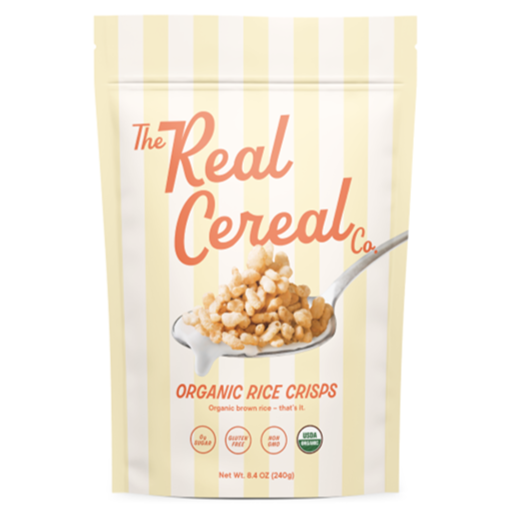 The Real Cereal Co. - Organic Rice Crisps (240G) by The Epicurean Trader