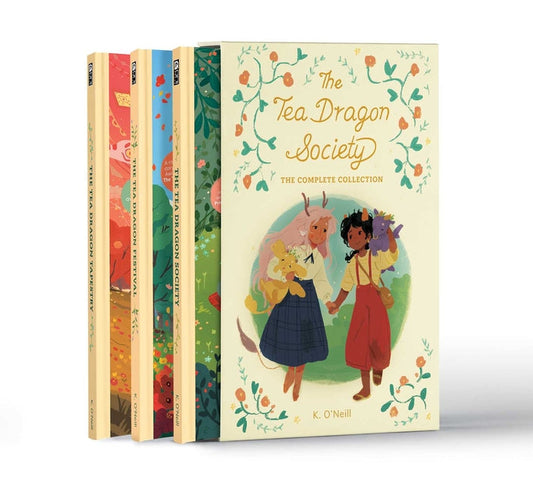 The Tea Dragon Society Slipcase Box Set: The Complete Collection - Paperback by Books by splitShops