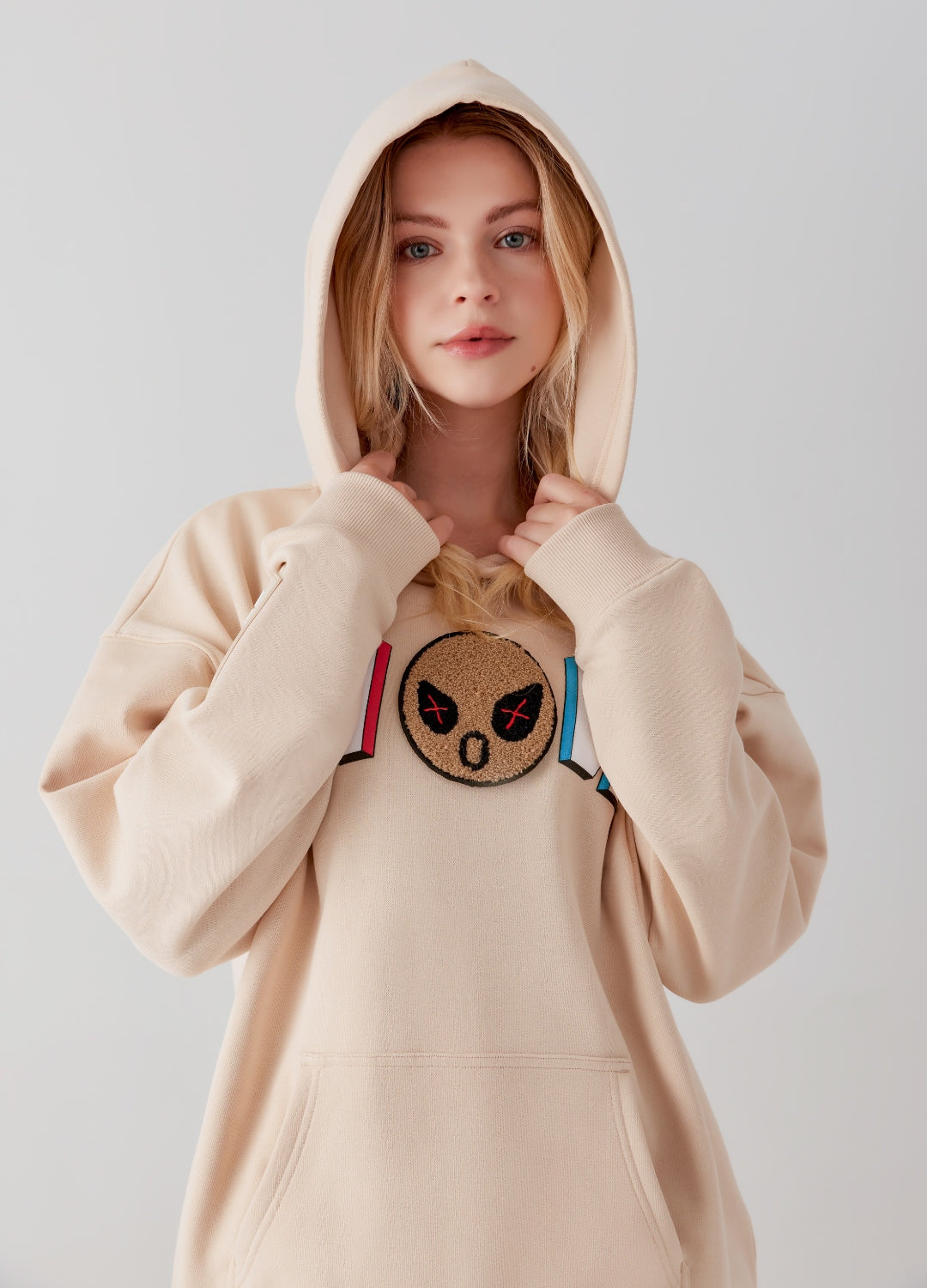 WOW  "Mood" Emoji Hoodie by Amoo