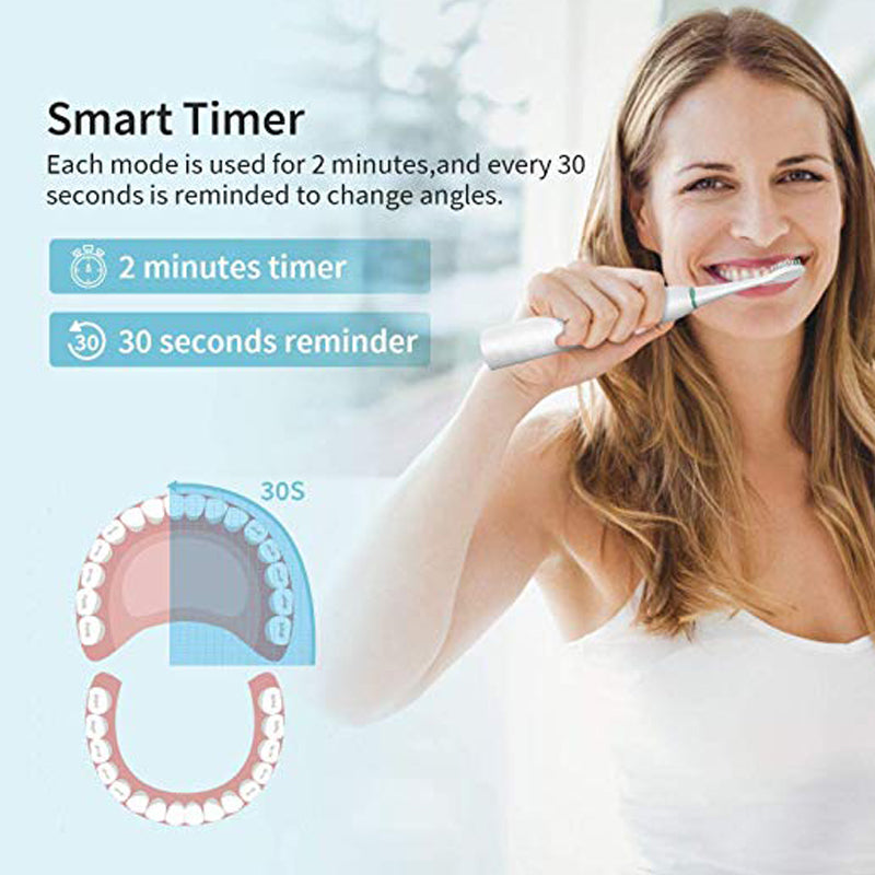 MySonic All Clear Powered Tooth Brush Set by VistaShops