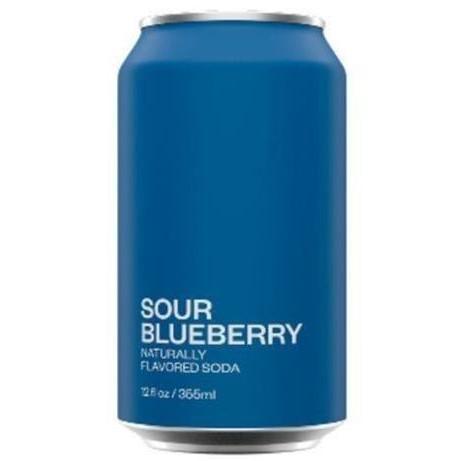 United Sodas - 'Sour Blueberry' Naturally Flavored Soda (12OZ) by The Epicurean Trader