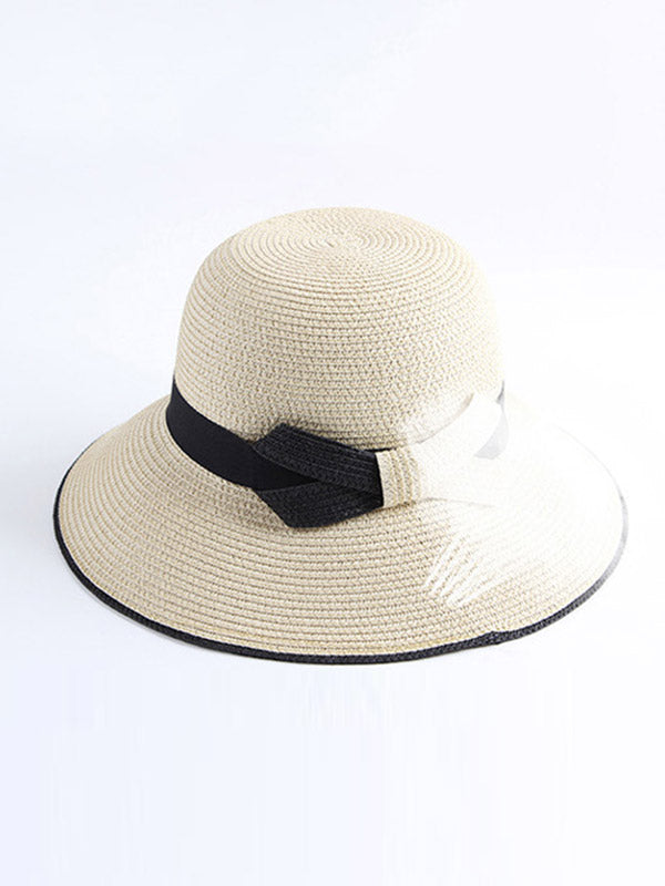 Original Bow Sun-Protection Dome Hat by migunica