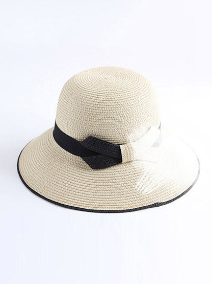 Original Bow Sun-Protection Dome Hat by migunica