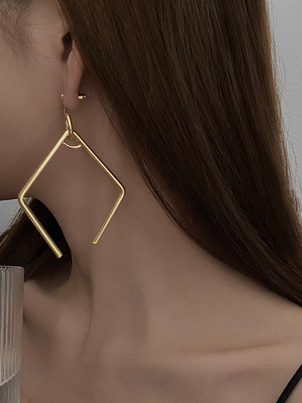 Original Statement Chic Geometric Earrings by migunica