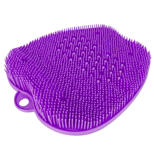 Shower Foot Scrubber Foot Massager Exfoliation Cleaner Mat Improve Foot Circulation Scrubber Foot Pain Relief Mat w/ Anti-slip Suction Cups - Purple by VYSN