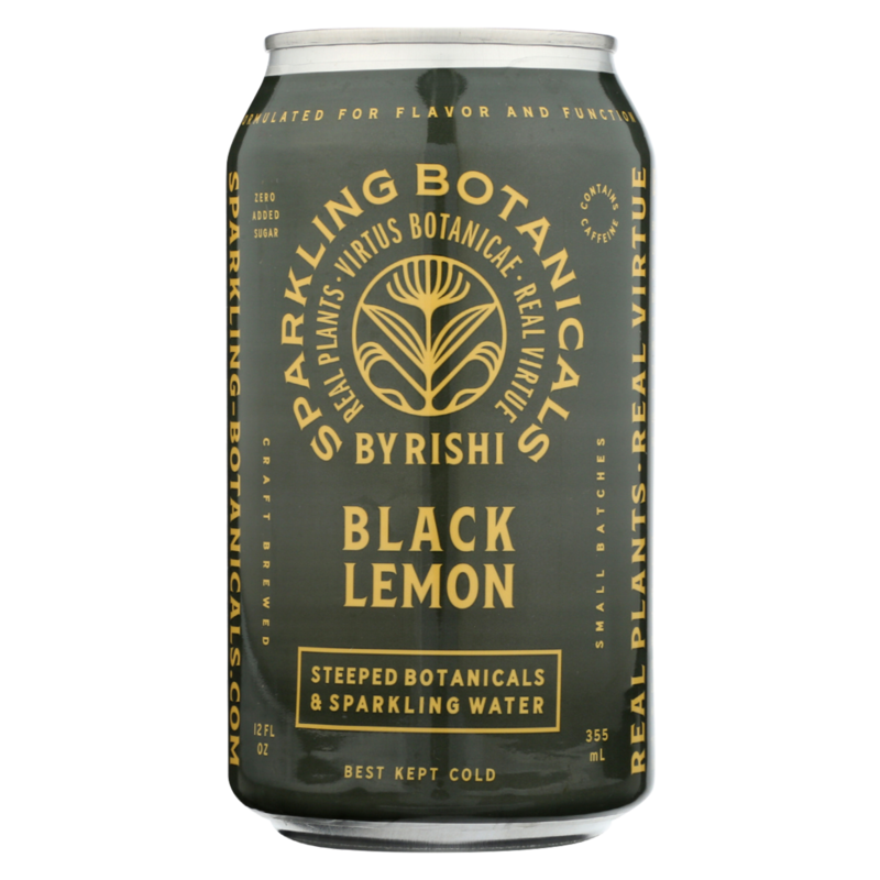 Rishi - 'Black Lemon' Sparkling Botanical Tea (12OZ) by The Epicurean Trader