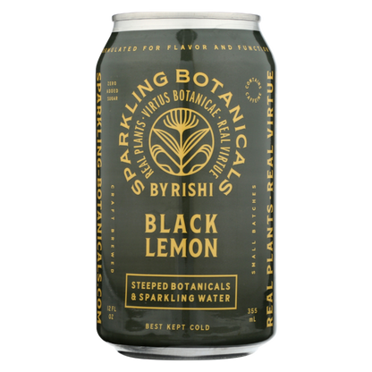 Rishi - 'Black Lemon' Sparkling Botanical Tea (12OZ) by The Epicurean Trader