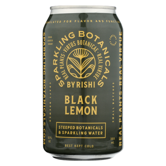 Rishi - 'Black Lemon' Sparkling Botanical Tea (12OZ) by The Epicurean Trader