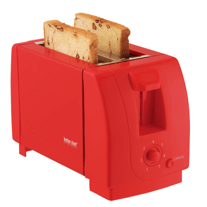 Better Chef 2-Slice Toaster with Pull-Out Crumb Tray by Jupiter Gear Home