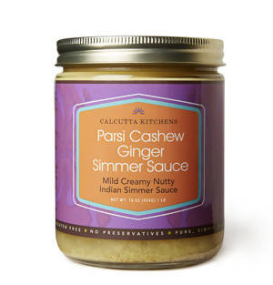 Parsi Cashew Ginger Simmer Sauce - 6 x 16 oz by Farm2Me