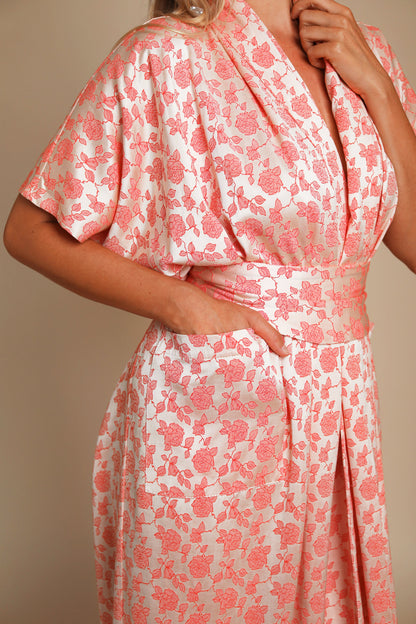 Oversized Floral Kimono Dress by BYNES NEW YORK | Apparel & Accessories