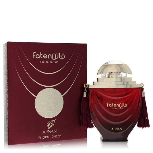 Afnan Faten Maroon by Afnan Eau De Parfum Spray (Unisex) 3.4 oz for Women by Avera Group