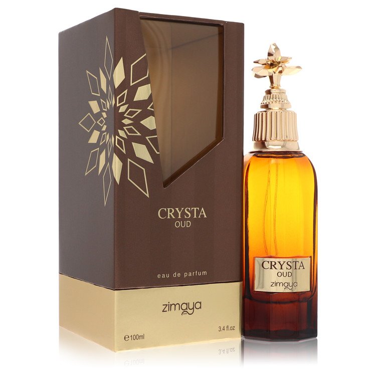 Afnan Zimaya Crysta Oud by Afnan Eau De Parfum Spray (Unisex) 3.4 oz for Men by Avera Group