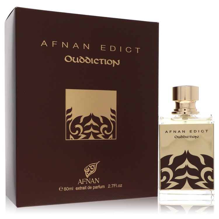 Afnan Edict Ouddiction by Afnan Extrait De Parfum Spray (Unisex) 2.7 oz for Women by Avera Group