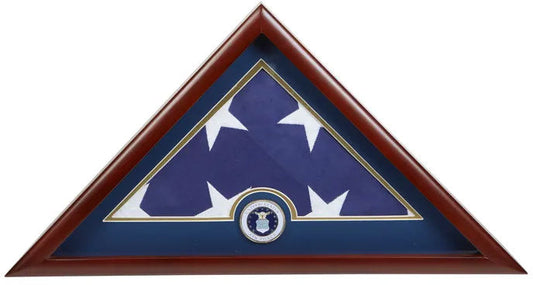 Air Force Frame, Air Force Flag Display Case, Air Force Gifts by The Military Gift Store