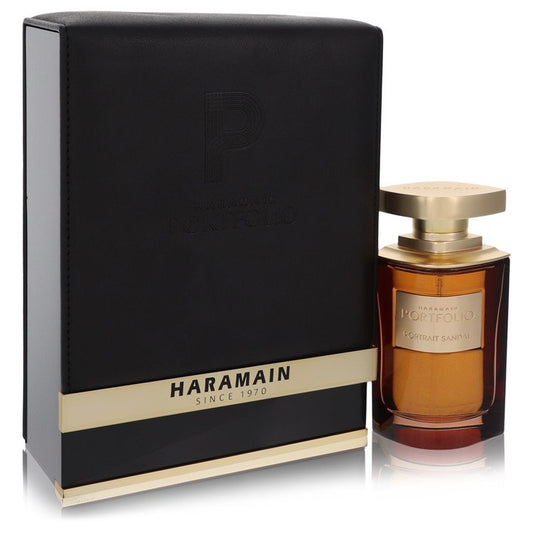 Al Haramain Portfolio Portrait Sandal by Al Haramain Eau De Parfum Spray (Unisex) 2.5 oz for Men by Avera Group