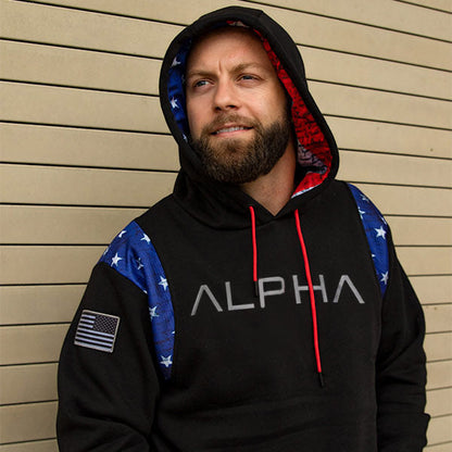 Honor Lined Hoodie | American Flag | AD by Soul of Adventure