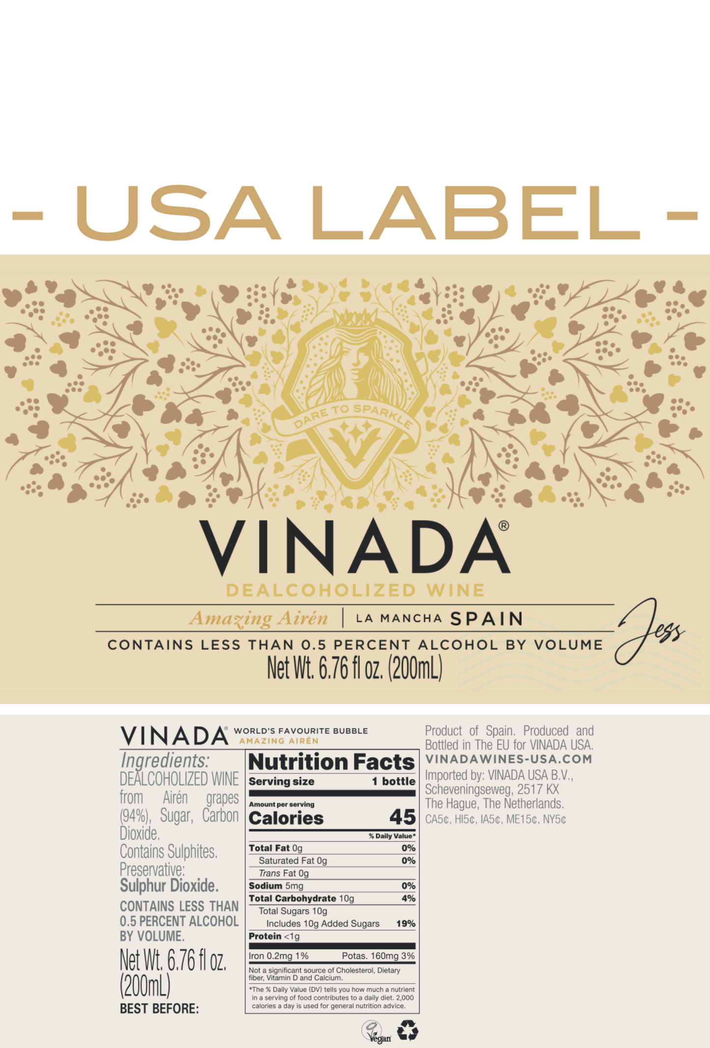 VINADA® SOBER MONTH  BOX by VINADA USA