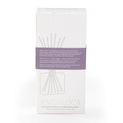 Amber Lavender Reed Diffuser by Andaluca Home