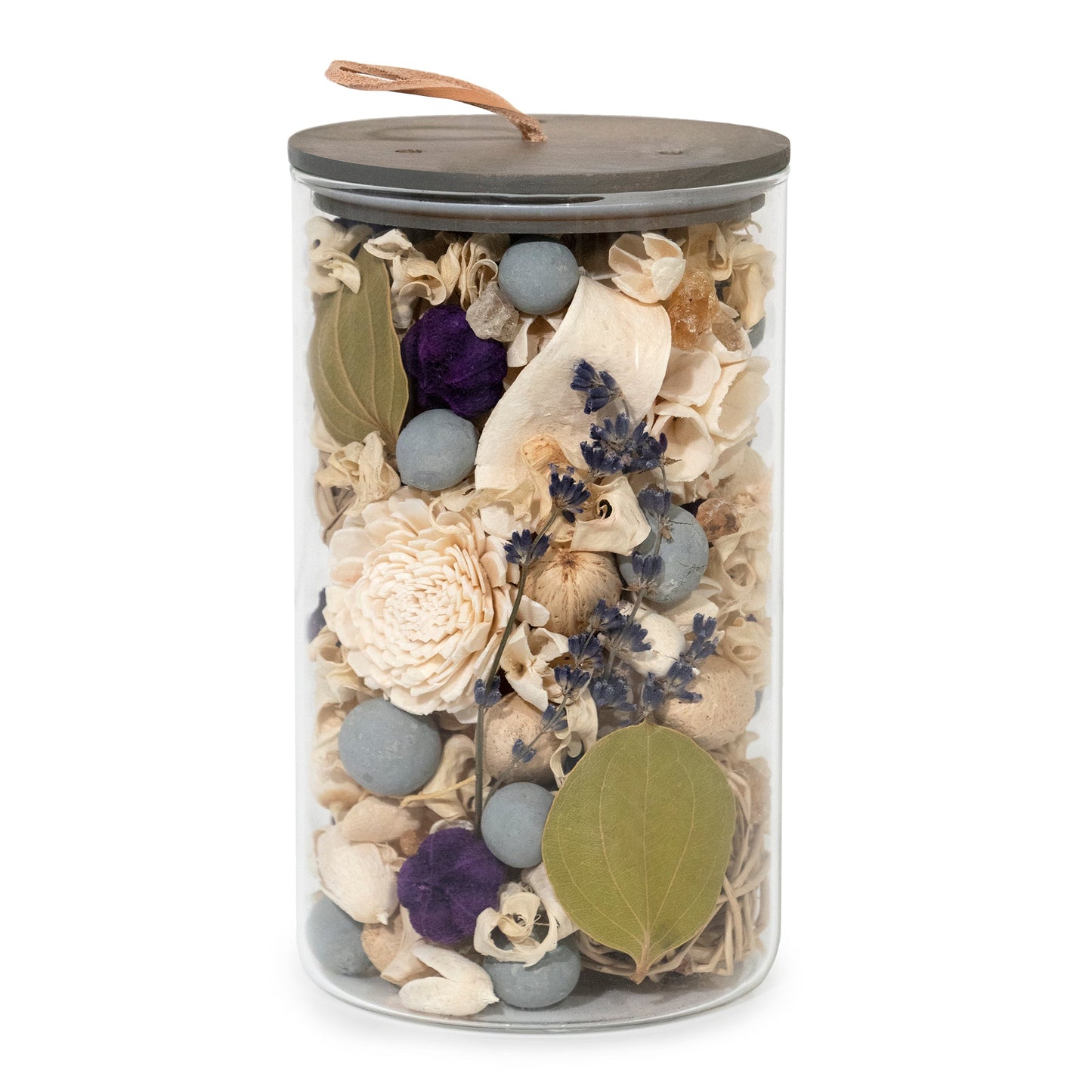 Amber Lavender Potpourri Jar by Andaluca Home