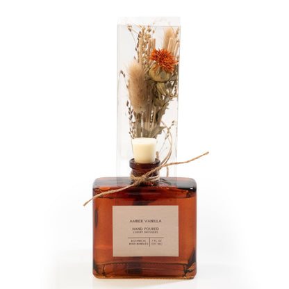 Amber Vanilla Bouquet Reed Bundle Fragrance Diffuser by Andaluca Home