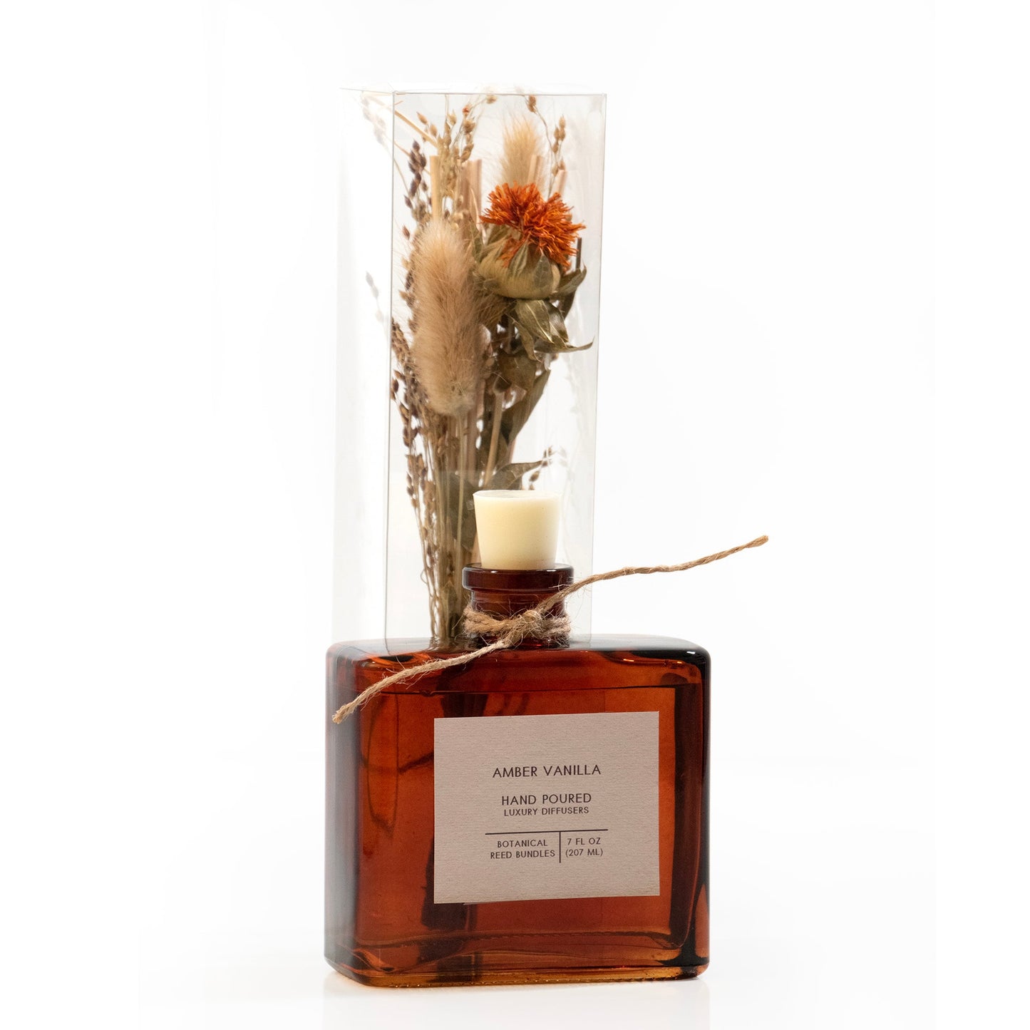 Amber Vanilla Bouquet Reed Bundle Fragrance Diffuser by Andaluca Home