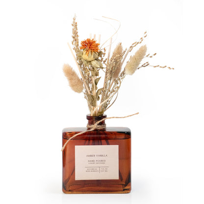 Amber Vanilla Bouquet Reed Bundle Fragrance Diffuser by Andaluca Home