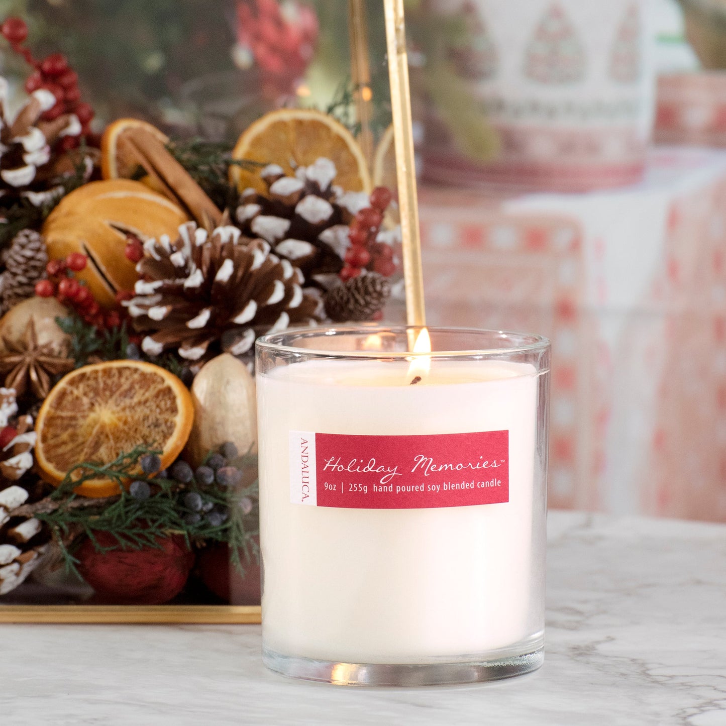 Holiday Memories 9oz Candle by Andaluca Home