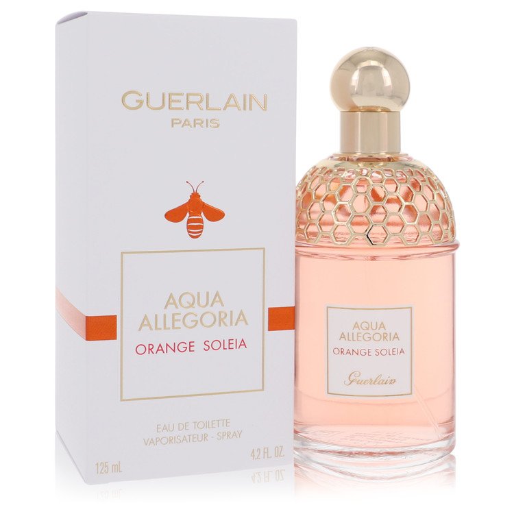 Aqua Allegoria Orange Soleia by Guerlain Eau De Toilette Spray (Unisex) 4.2 oz for Men by Avera Group